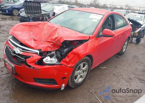 2014 Chevrolet Cruze 1Lt Auto из США, поврежденный, VIN 1G1PC5SB7E7356986